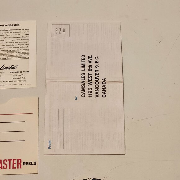 VINTAGE View Master Prehistoric Animals Reel Lot Packet of 3 1960s - Picture 8 of 13